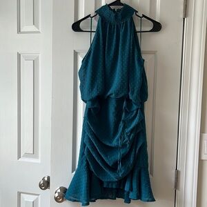 Pip Dress (blue-ish green)